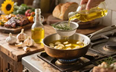 Garlic Infused Sunflower Oil: Elevate Every Dish with Flavor