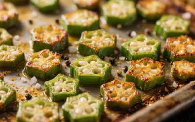 Crispy Roasted Okra with High Oleic Sunflower Oil